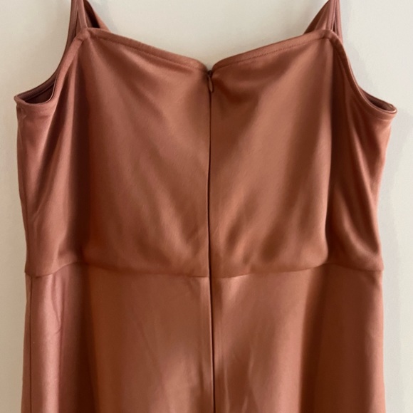 BHLDN Cali Satin Cowl-Neck Midi Slip Dress - Picture 6 of 7